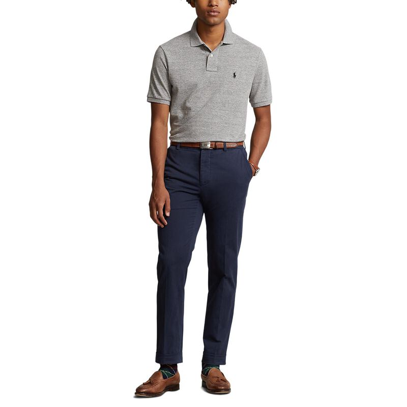 Polo Ralph Lauren Custom Slim Fit Mesh Polo Shirt image number 3